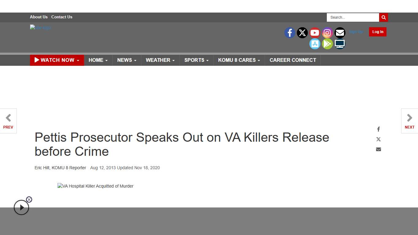 Pettis Prosecutor Speaks Out on VA Killers Release before Crime | News | komu.com